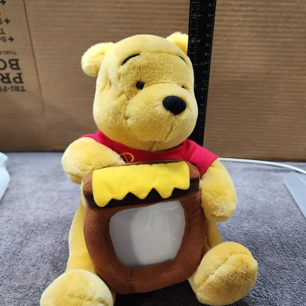 Winnie the Pooh plush with picture frame b50
